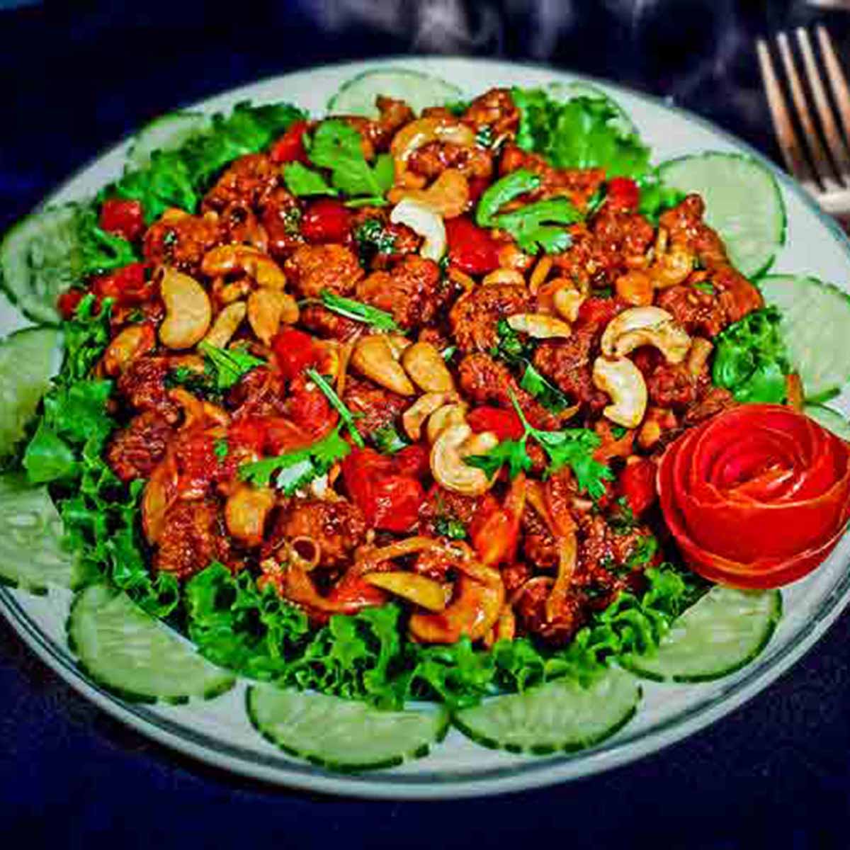 THAI CHICKEN CASHEW NUT SALAD