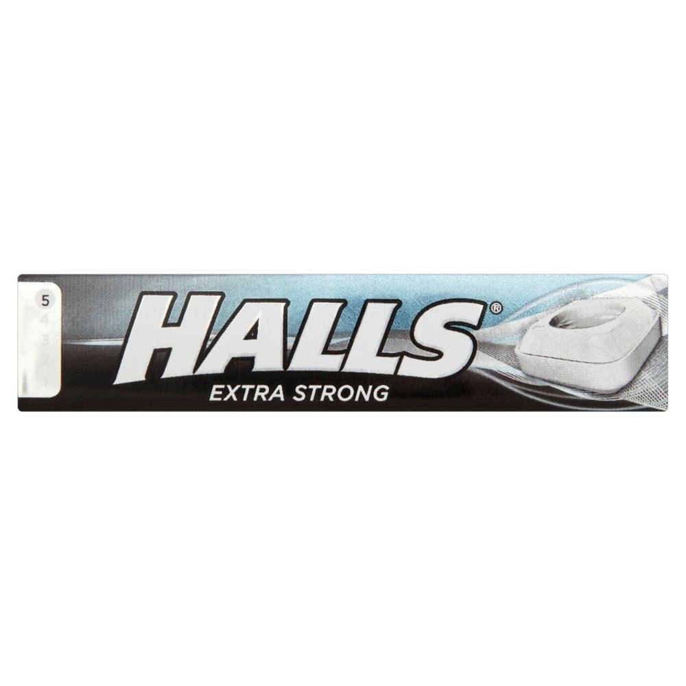 Halls Menthol Extra Strong, 35 g (Pack of 3)