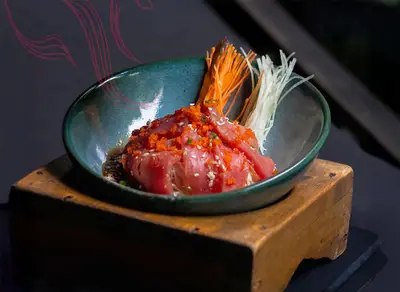 Tuna Sashimi Salad
