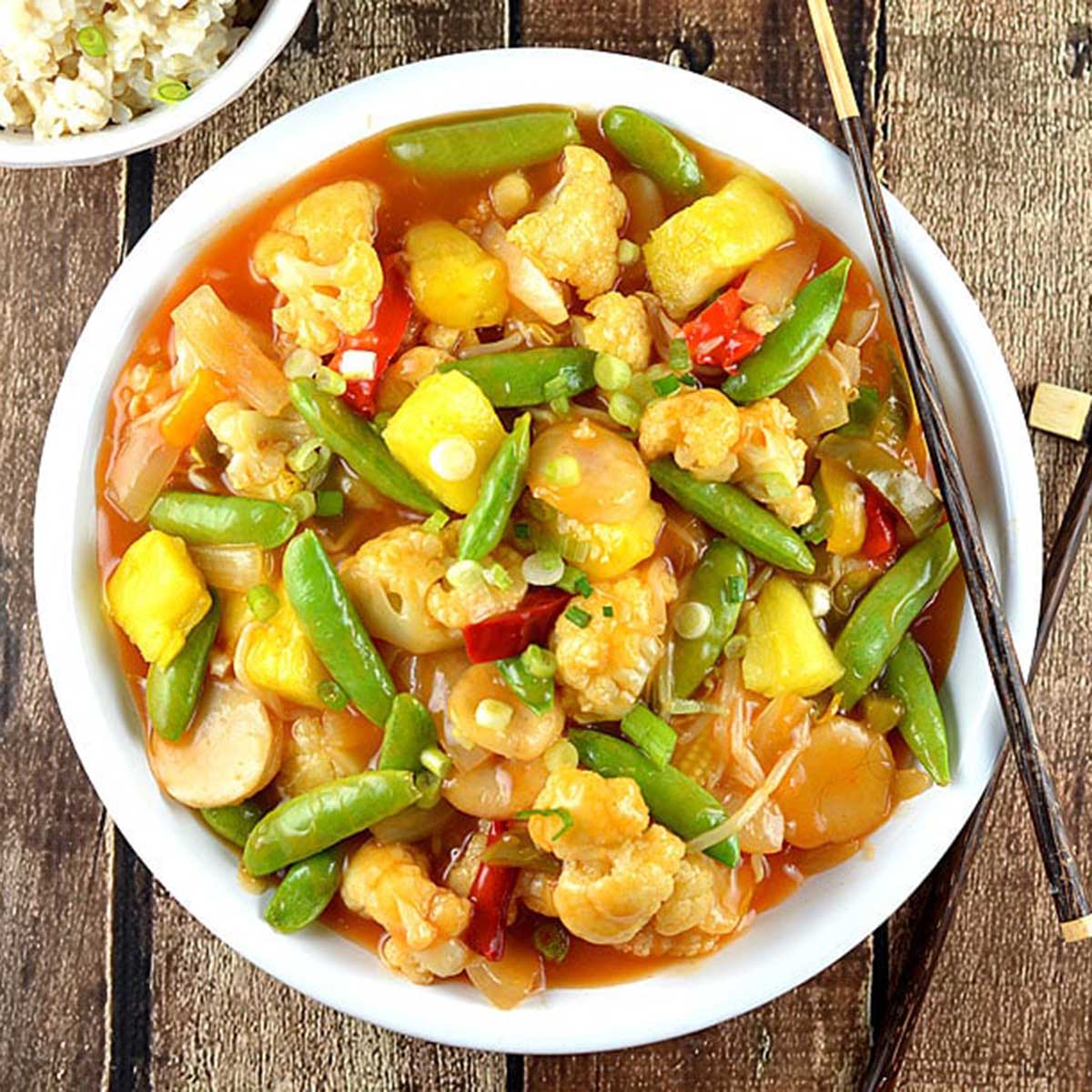 SWEET & SOUR VEGETABLE