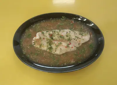 Steamed Basil Hot & Sour Fish FIllet