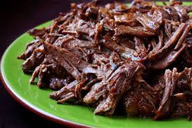 Shreded beef