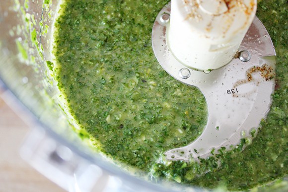 chicken green curry sauce