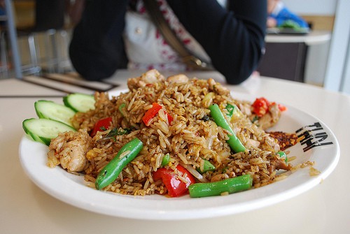 Thai mixed fried rice