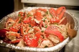 Lobster with special sauce