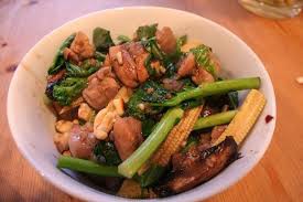 Chicken cashew nut salad