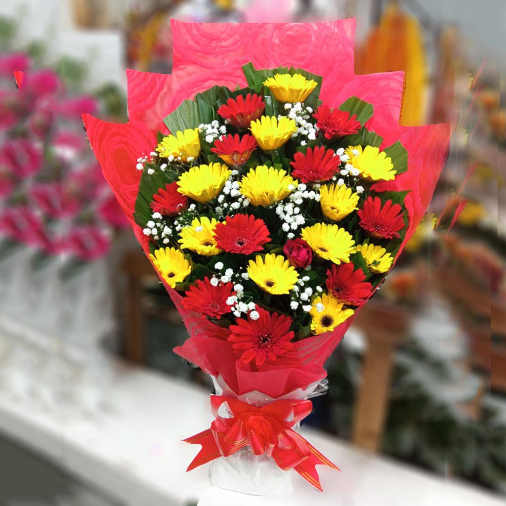 Mixed Gerbera Bouquet