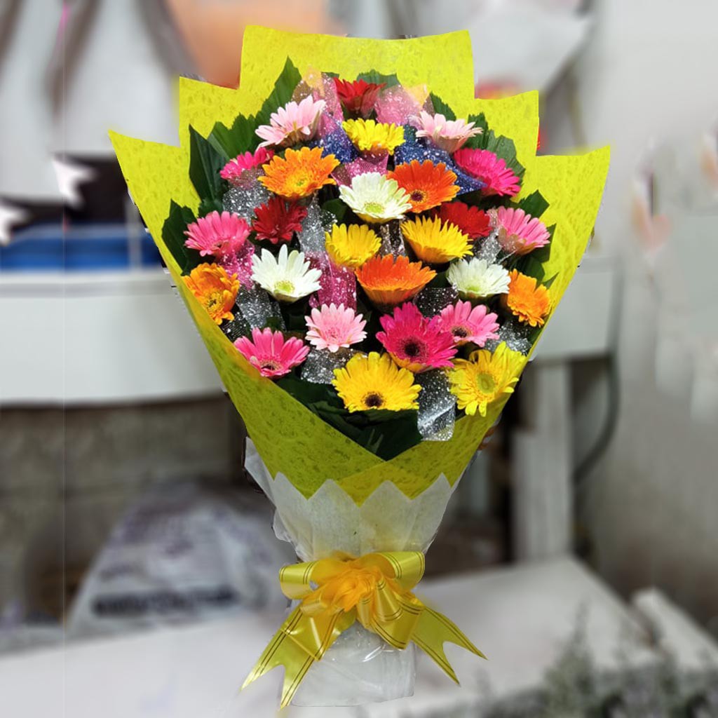 Mixed Gerbera Bouquet