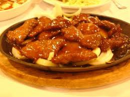 Sizzling beef