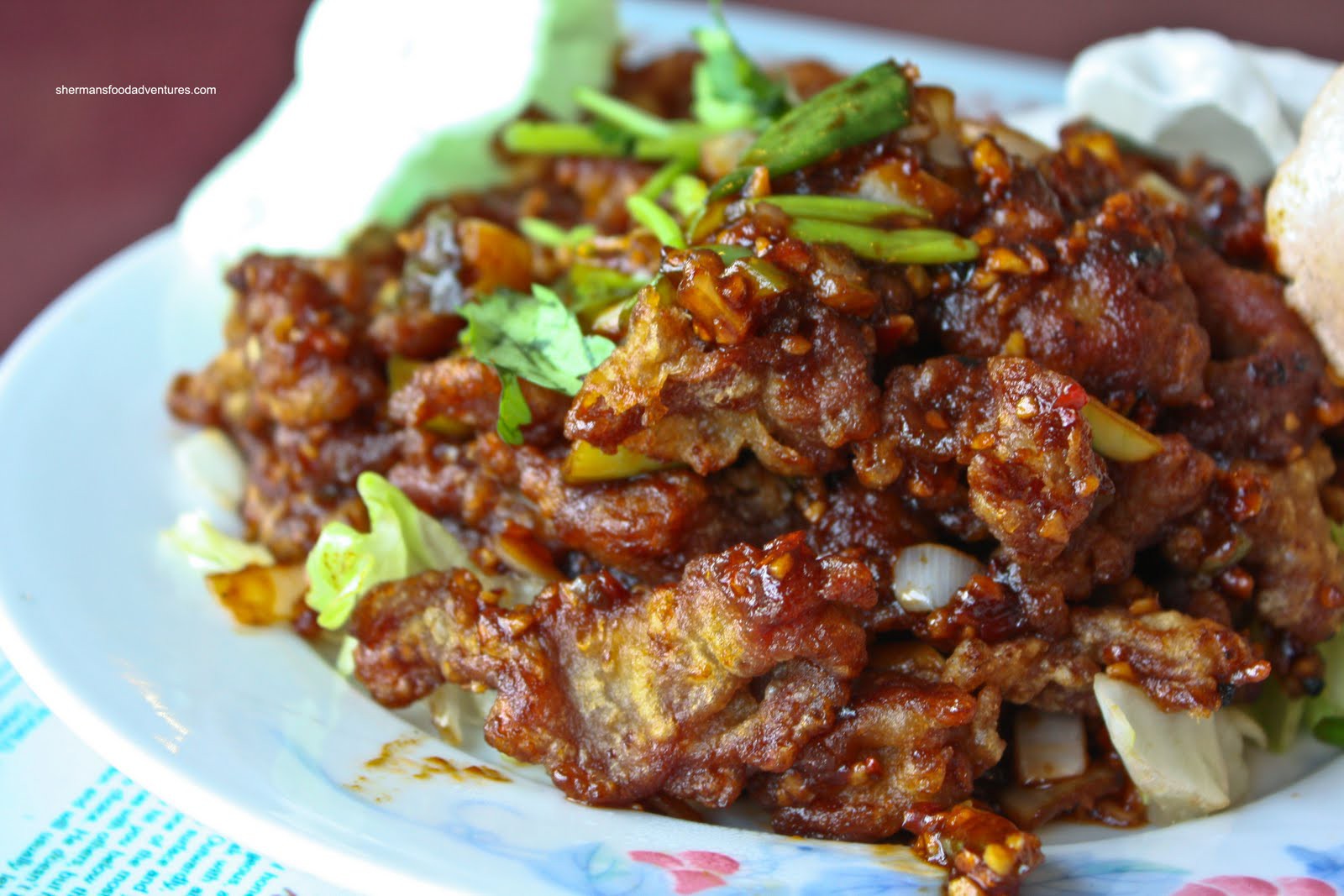 Szechuan chili beef