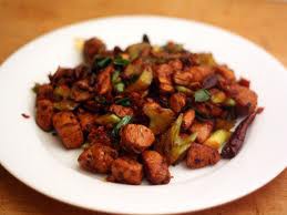Szechuan chili chicken dry