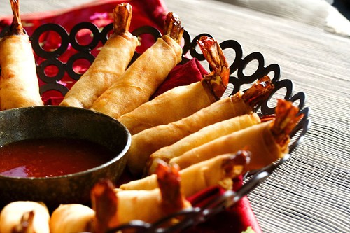 Prawn on chilli paste
