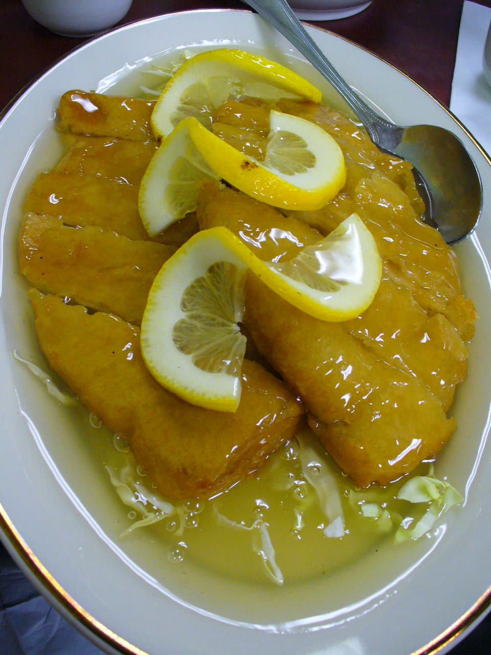 Lemon chicken