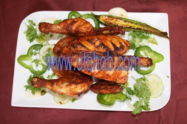 Chicken chargha half
