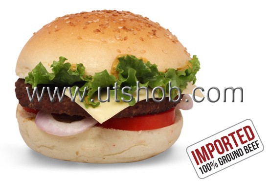 Super Beef Burger with cheese
