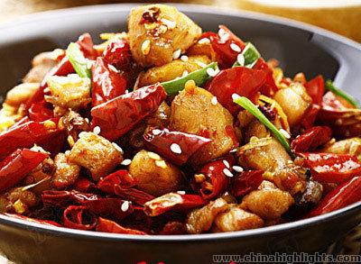 sze-chuan chicken chilli