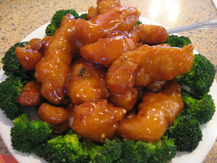sze-chuan chicken with capsicum and oyster sauce