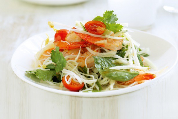 Prawn with Green Chilli