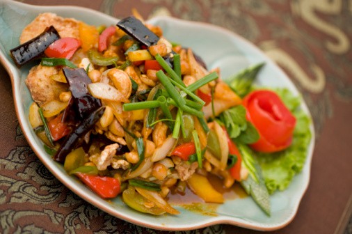 Sliced Fish with Cashewnut