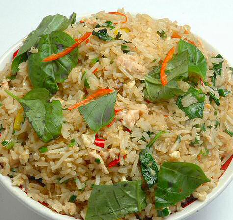 Thai Basil Leaf Fried Rice
