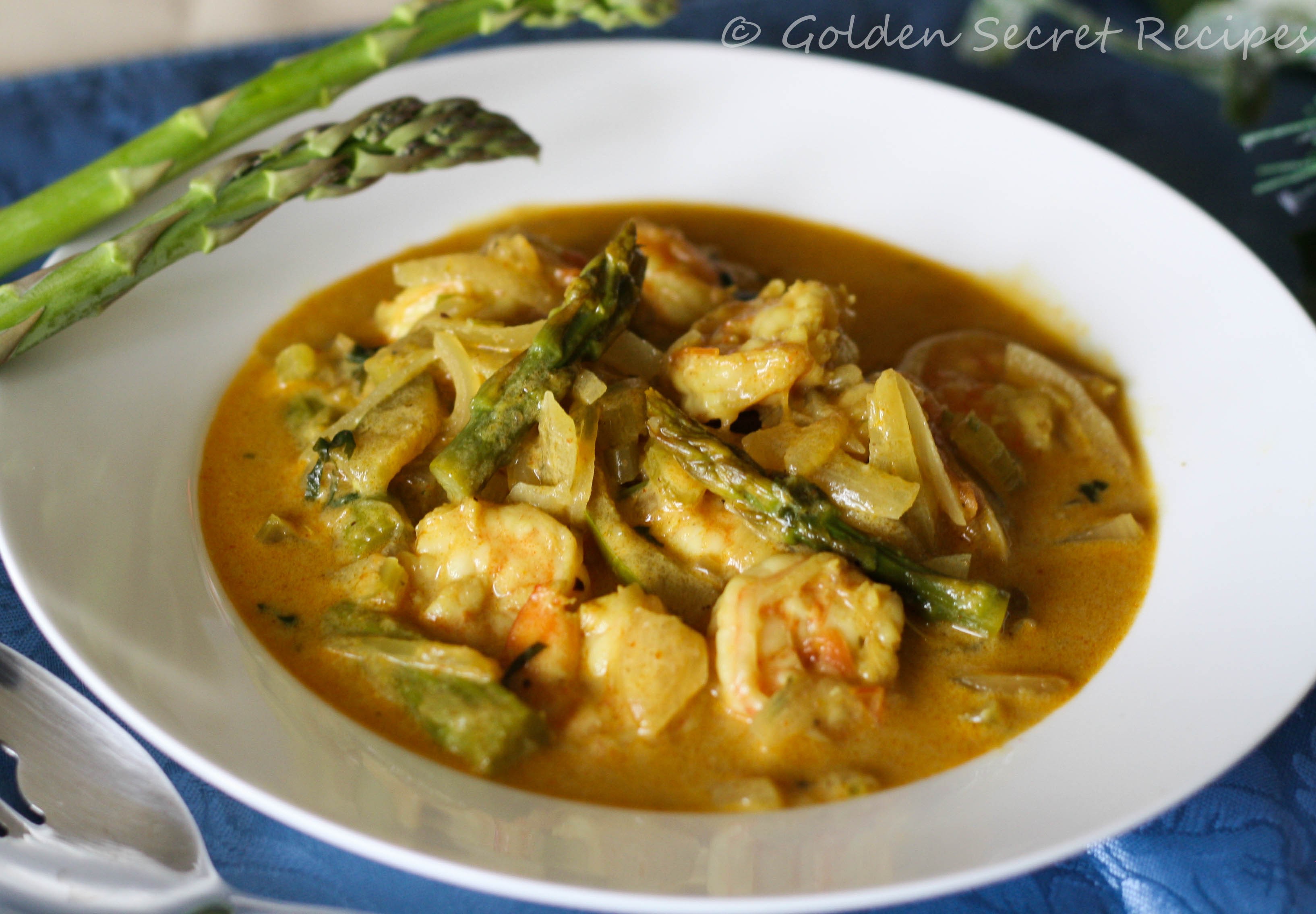Thai Shrimps With Green Chilli
