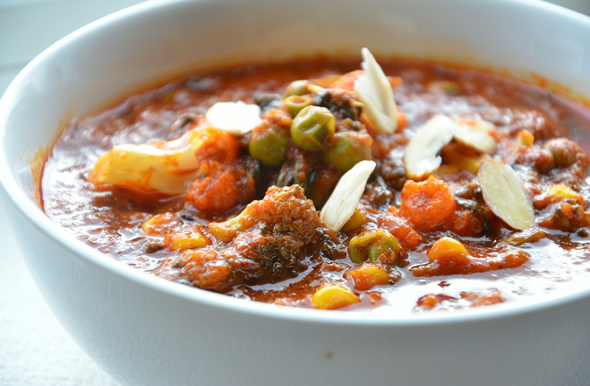 Mixed Vegetable Bhuna
