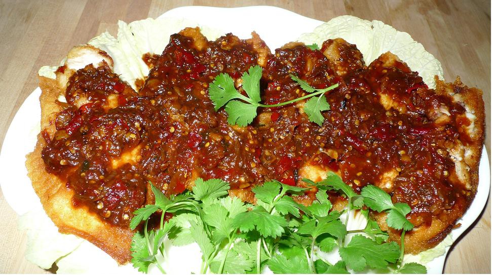 Fried Pomfret