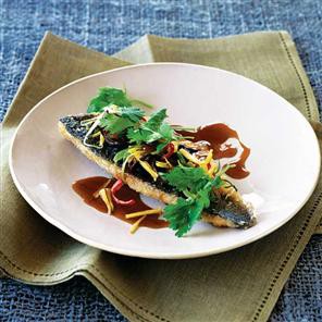 Sliced Fish With Mushroom And Ginger