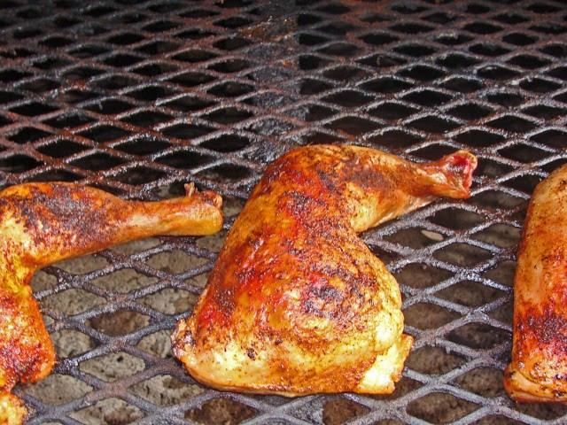 Flaming Chicken With Bone