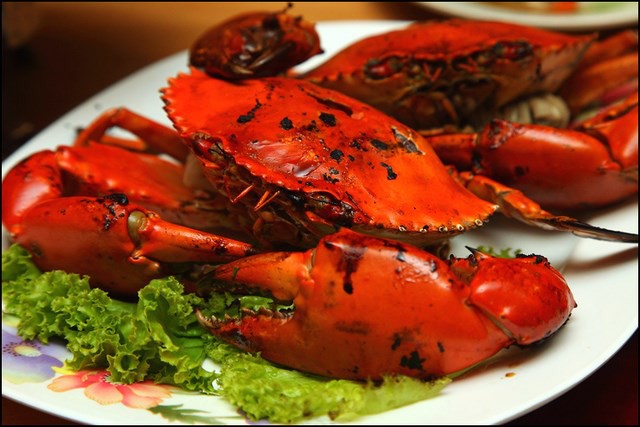 Grilled Crab
