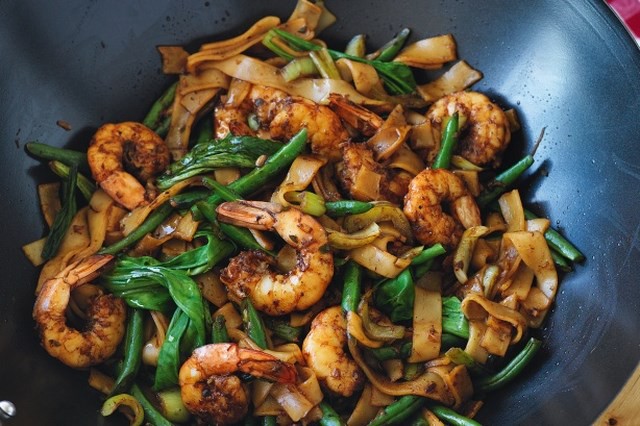 Spicy Stir Fried Prawn