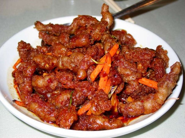 Sze-Chuan Beef Ginger