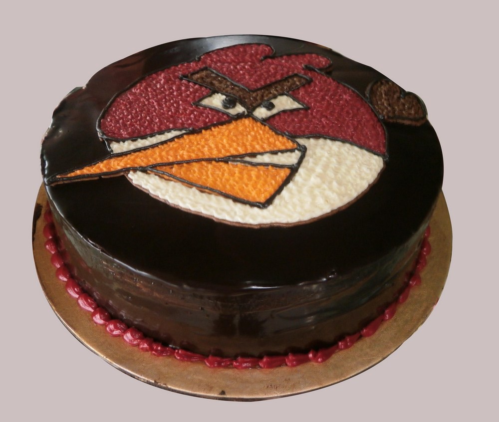 Black Forest Cake (Angry Baird)
