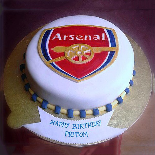 Arsenal F.C. Logo Cake