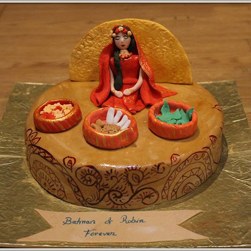 Bou's Gaye Holud Cake
