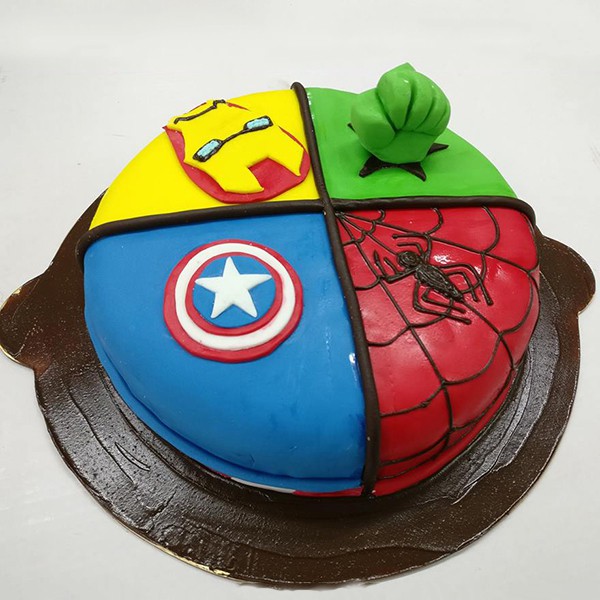 Avengers Assemble Cake