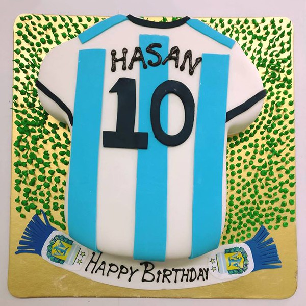 Football Jersey Cake