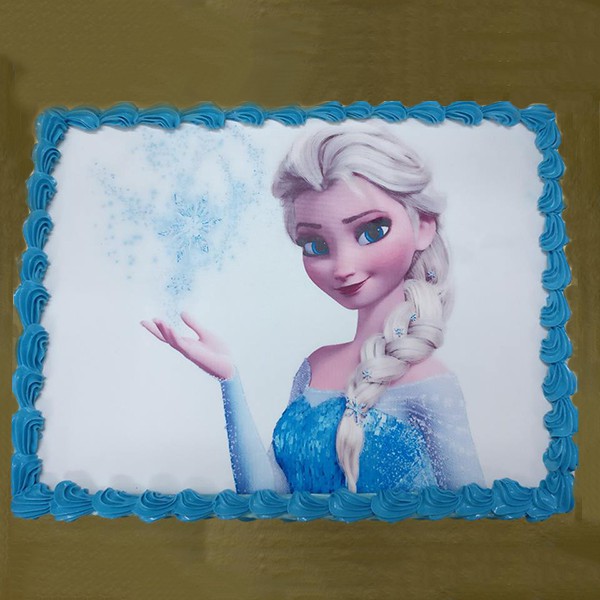 Elsa Printed Cake