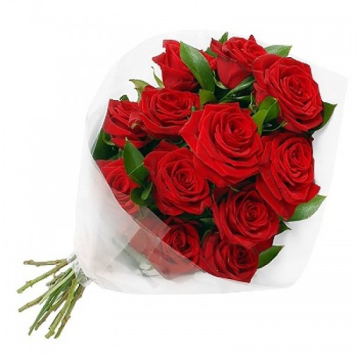 Classy 15 Red Roses Bunch