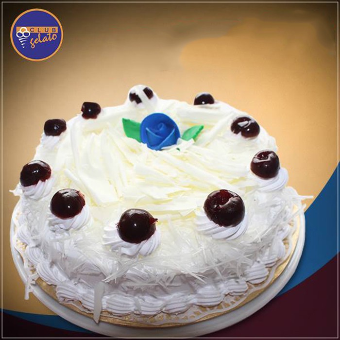 White Forest Cake