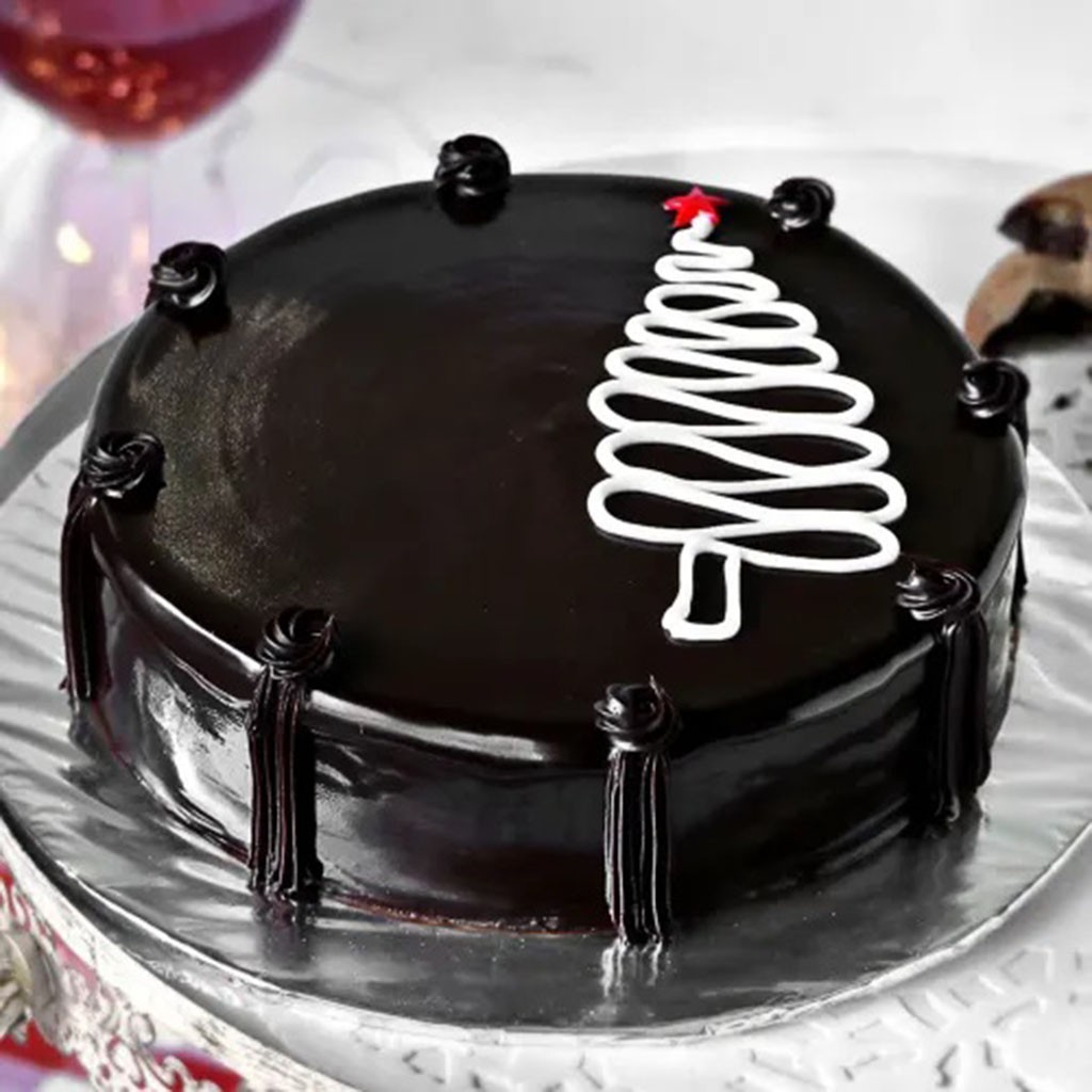 Christmas Chocolate Cake