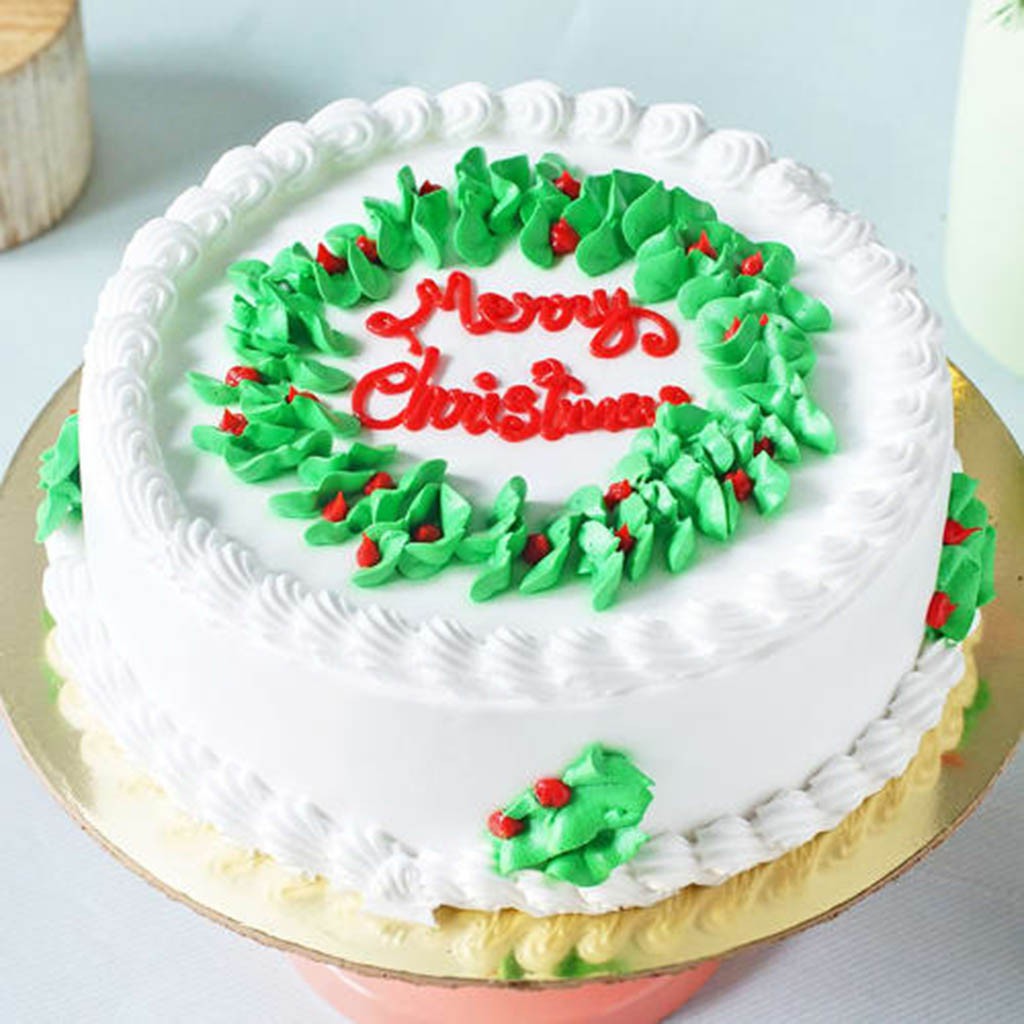 Xmas Wreath Cake