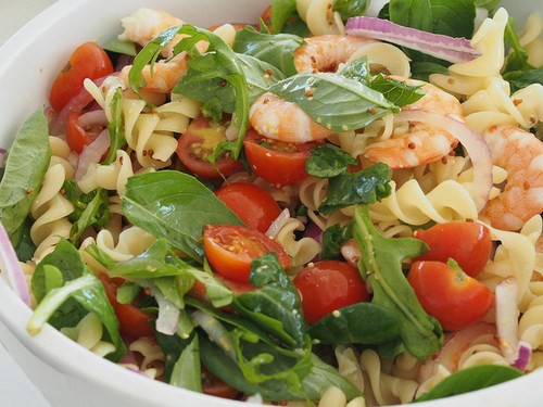Szechuan Chicken Prawn Salad