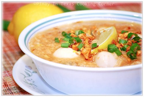 Crispy Rice Soup