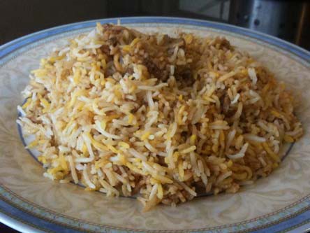 Beef Kacchi biryani (Half)