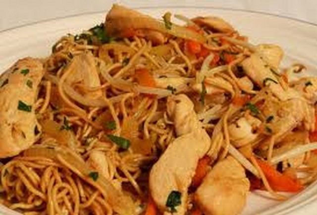 Chowmein with Chicken
