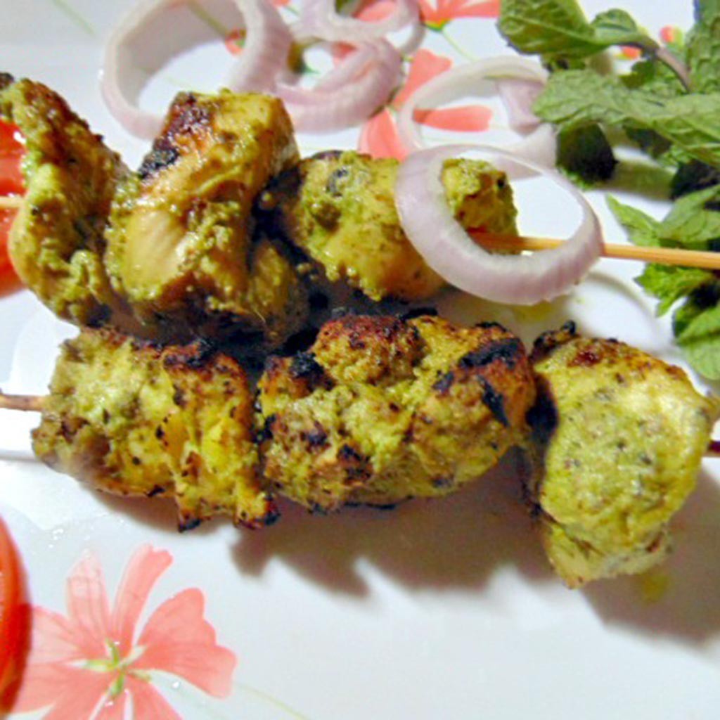 Chicken Hariyali Kabab