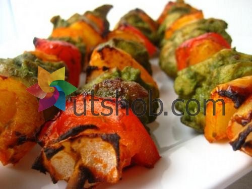 Chicken Green Masala Kabab