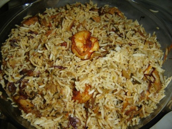 Prawn Biryani