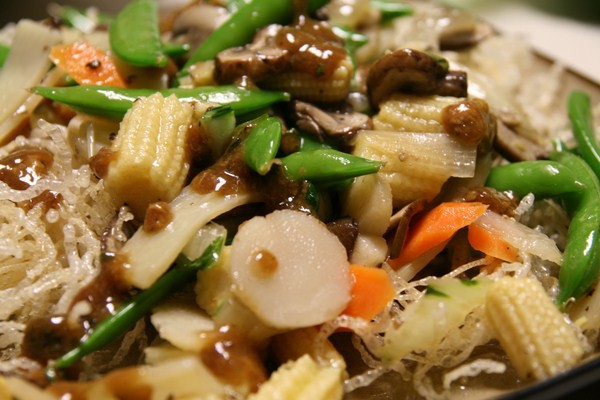 Hot & Sour Crispy Rice Soup